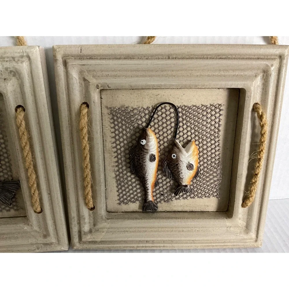 DECOR WALTHER fish plaque